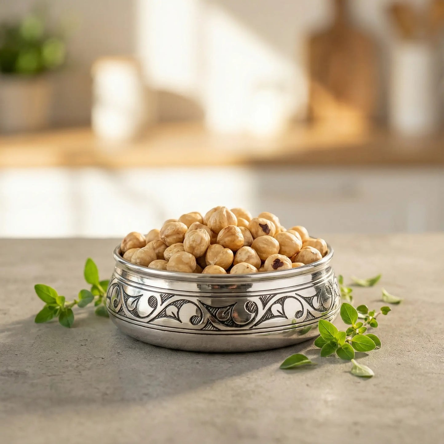 Ağır İşlemeli Bakır Çerezlik