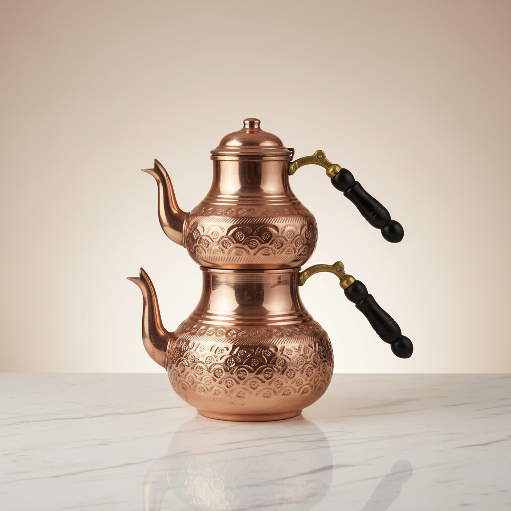 Bakır Çaydanlık