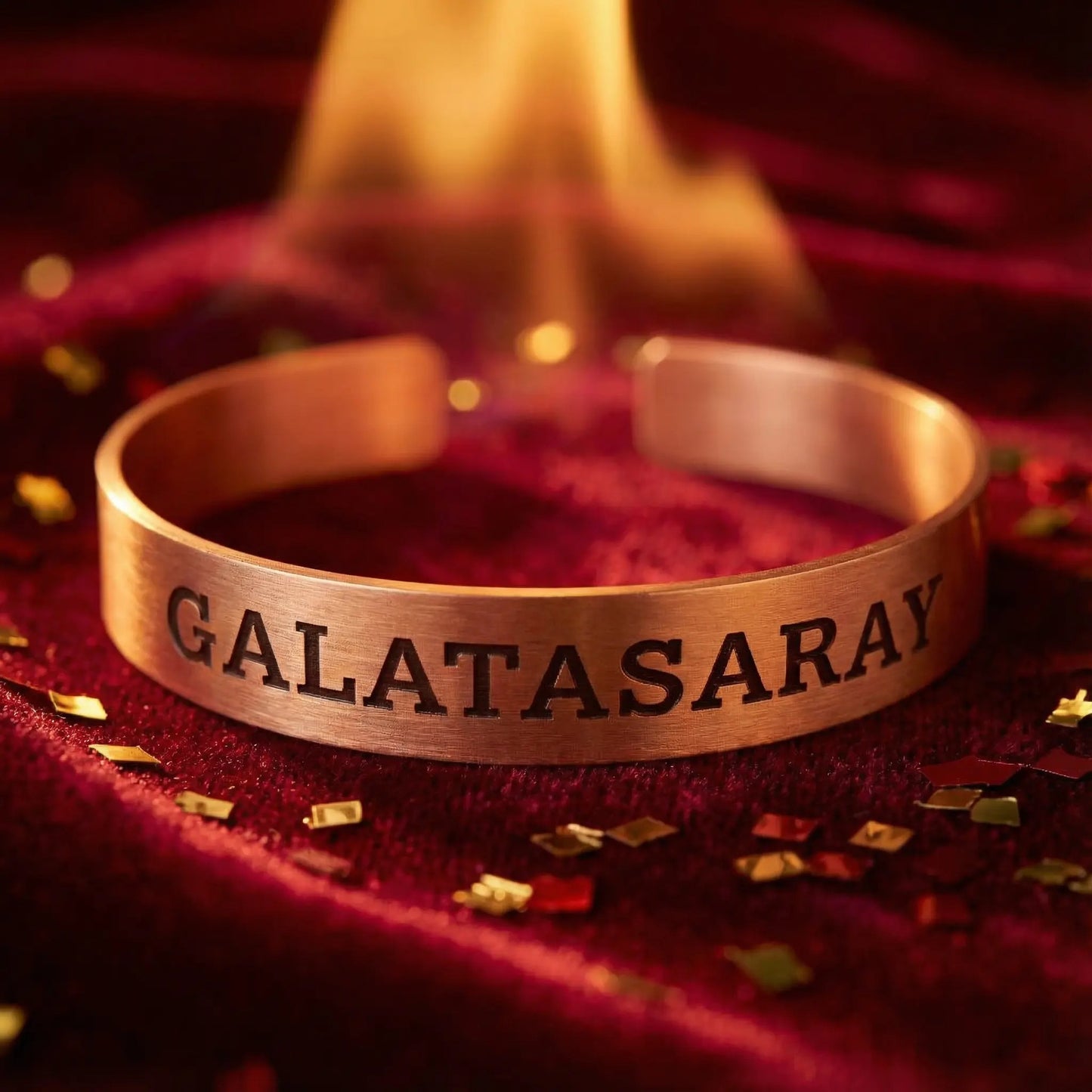 Taraftar Bakır Bileklik