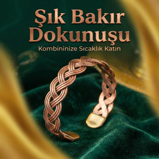 El İşi Bakır Bileklik